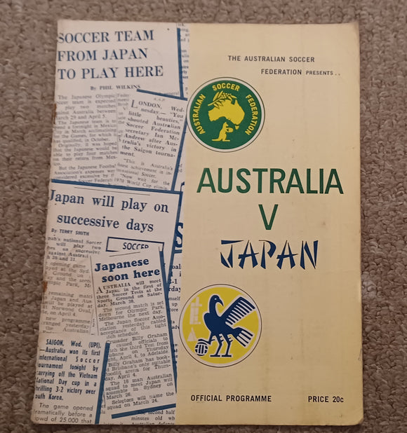 Australia v Japan 1968