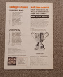 Sunderland v Liverpool 1973/4 FLC 3rd Round