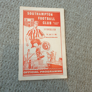 Southampton v Sunderland 1963/4