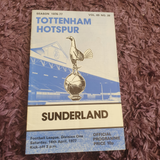 Tottenham Hotspur v Sunderland 1976/7