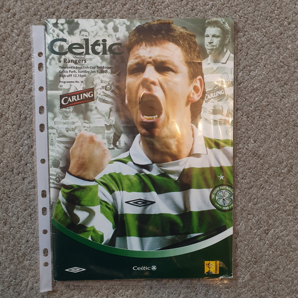 Celtic v Rangers Scottish Cup 3rd Round 2004/5