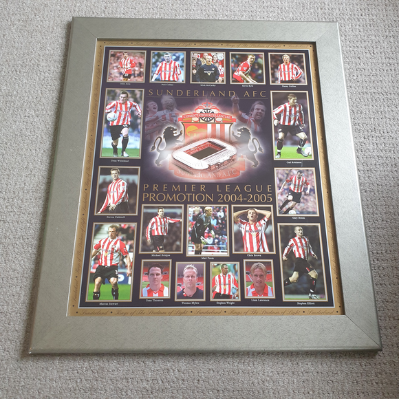 Sunderland Promotion Season 2004/5 Framed Print