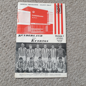 Sunderland v Everton 1966/7