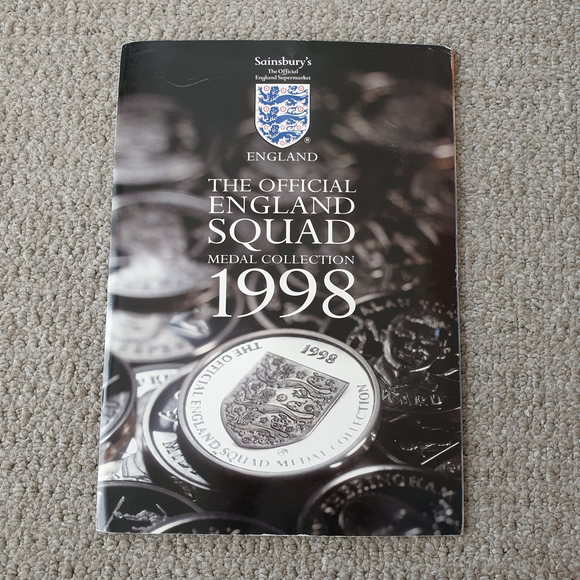 England World Cup 1998 Medal Collection