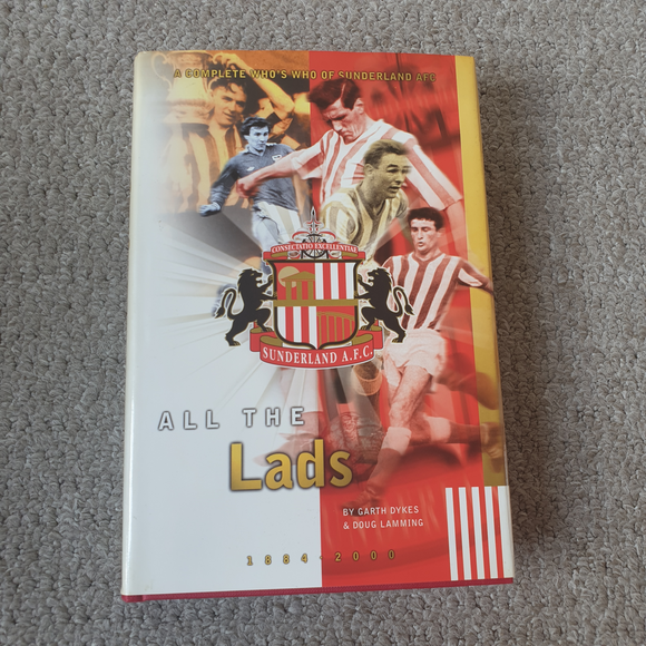 Book Sunderland All The Lads 1884 - 2000