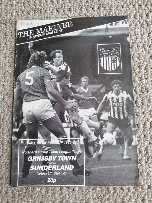 Grimsby vs Sunderland 1985/6 FMC