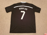 Real Madrid Black Away 3rd Shirt 2014/15 - #CR7 RARE