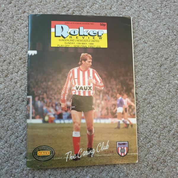 Sunderland v Newcastle Utd 1989/90 Play off semi final