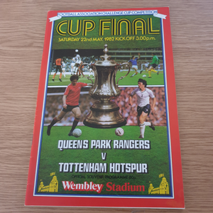 Queens Park Rangers v Tottenham 1982 FA Cup Final