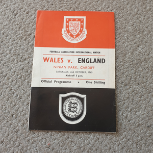 Wales v England 1965