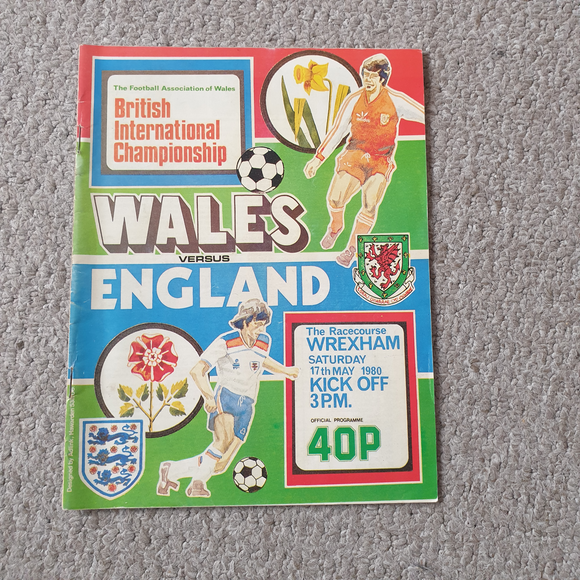 Wales v England 1980