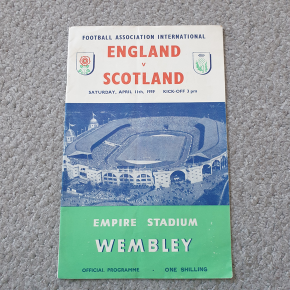 England v Scotland 1959