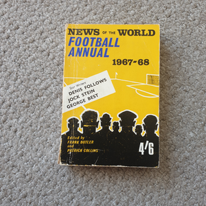News of The World Football Annual 1967/8
