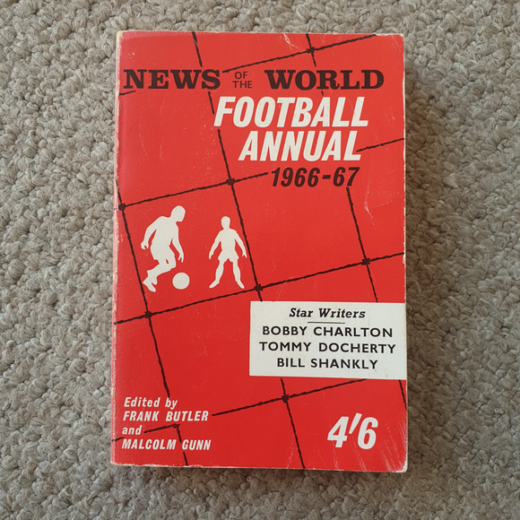 News of The World Football Annual 1966/7