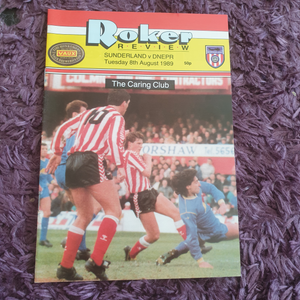 Sunderland v DNEPR 1989/90 Pre Season Friendly