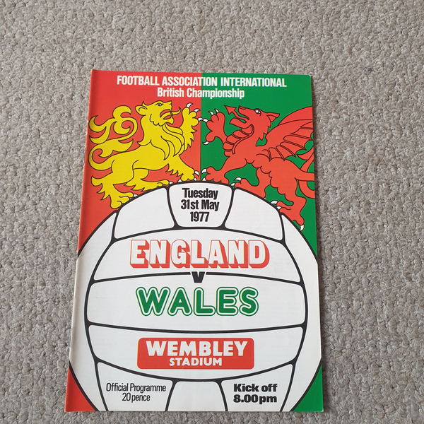 England v Wales 1977