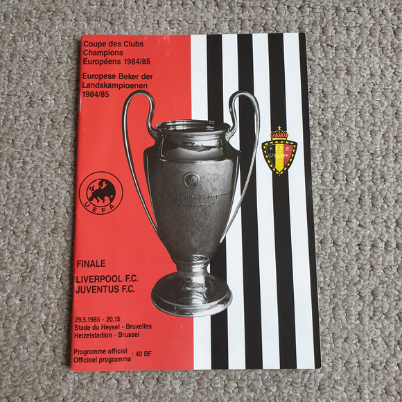 Liverpool v Juventus 1985 European Cup Final